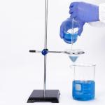 2-Pack Short Stem Borosilicate Glass Funnels