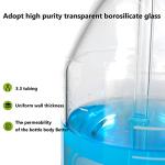 250mL Glass Gas Washing Bottle with Adjustable Immersion
