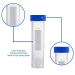 25pcs 50ml Plastic Centrifuge Tubes with Caps