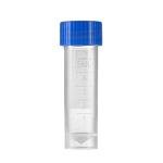 50 Pack of 5ml Plastic Graduated Vials with Caps