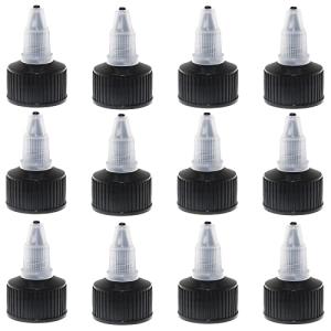 12PCS Lab Bottletop Dispensers and Replacement Caps