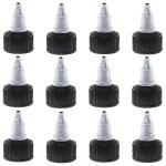 12PCS Lab Bottletop Dispensers and Replacement Caps