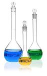 EISCO Premium Volumetric Flask Set - 50ml to 250ml