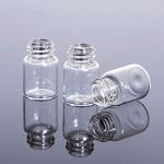 30 Pack Mini Glass Dropper Bottles (3ml)