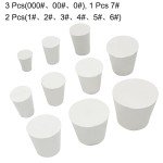22 Pack Assorted Tapered Rubber Stoppers