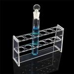 Acrylic Test Tube Holder Rack for 10ml Tubes