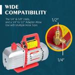 Kozyvacu 5.0 CFM Dual-Stage Vacuum Pump