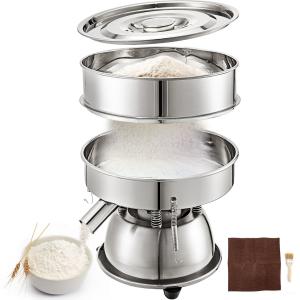 Electric Vibrating Sieve Machine for Powder 12-80 Mesh