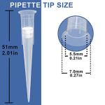 Universal 200µl Pipettor Tips - 96 Pack