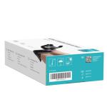 Black Nitrile Exam Gloves - 100 Count (Medium)