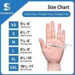 Schneider Heavy Duty Nitrile Exam Gloves, Large