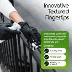 Inspire Heavy Duty Black Nitrile Disposable Gloves