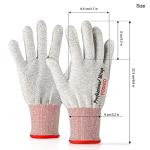 FOSHIO Anti-Static Vinyl Wrap Gloves (1 Pair)
