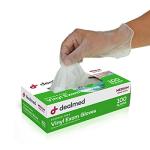 Dealmed Medium Vinyl Exam Gloves – 100 Count
