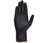 TitanFlex Heavy-Duty Black Nitrile Gloves, 100 Count