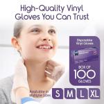 Inspire Medical Exam Gloves | Powder Free Vinyl