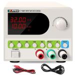Adjustable 32V 10A DC Power Supply with Storage