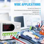 Adjustable 32V 10A DC Power Supply with Storage