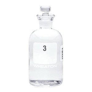 Wheaton 300mL BOD Bottles with Robotic Stoppers