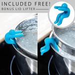 SleepySpoon Multi-Purpose Spoon Rest and Lid Holder