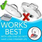 SleepySpoon Multi-Purpose Spoon Rest and Lid Holder