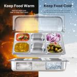 Countertop Stainless Steel Ice Food Display Tray