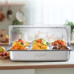 Countertop Stainless Steel Ice Food Display Tray