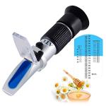 Honey Refractometer with ATC - Moisture & Brix Tester