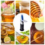 Honey Refractometer with ATC - Moisture & Brix Tester