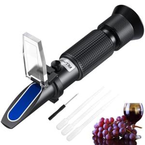 Grape Wine Refractometer for Brix & Alcohol Measurement