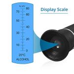 Alcohol Refractometer for Spirits & Homebrewing ABV