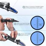 Grape Wine Refractometer for Brix & Alcohol Measurement