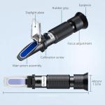 Grape Wine Refractometer for Brix & Alcohol Measurement