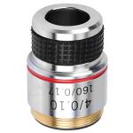4X Achromatic Microscope Objective Lens, 160mm