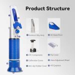 5-in-1 DEF Antifreeze Refractometer with ATC