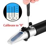 Seawater Salinity Refractometer with Temperature Compensation