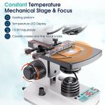 Dual-View Monocular Microscope with LCD Screen