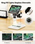 4.3" Digital Microscope with 1000X Magnification