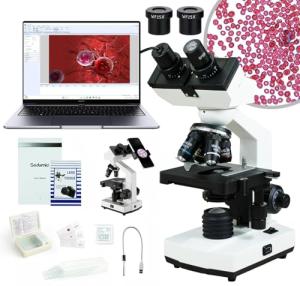 Sedumic 40X-2500X Binocular Compound Microscope
