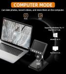4.3" Digital Microscope with 50x-1000x Magnification