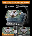 4.3" Digital Microscope with 50x-1000x Magnification