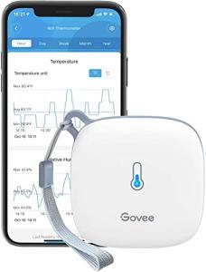 Govee Smart WiFi Thermometer Hygrometer with App Alerts