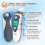 iProven Forehead and Ear Thermometer for All Ages