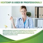 NexTemp High-Accuracy Single-Use Thermometers - 100 Pack