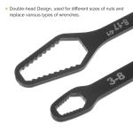 4pcs Double-Ended Universal Torx Wrench Set