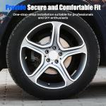 24PCS M12x1.5 Black Lug Nuts for Lexus, Toyota, Mitsubishi