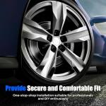 20PCS M14x1.5 Black Acorn Seat Lug Nuts