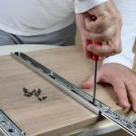 FIXLINK 1/2 Inch Black Flat Head Wood Screws 135 PCS