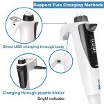 Adjustable Electric Single Channel Pipette 5-50μL