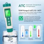 5-in-1 Digital pH and TDS Meter